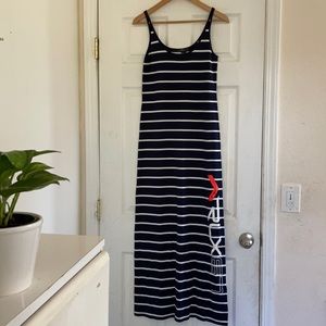 Ralph Lauren RLX Stripe Maxi Tank Dress NWOT